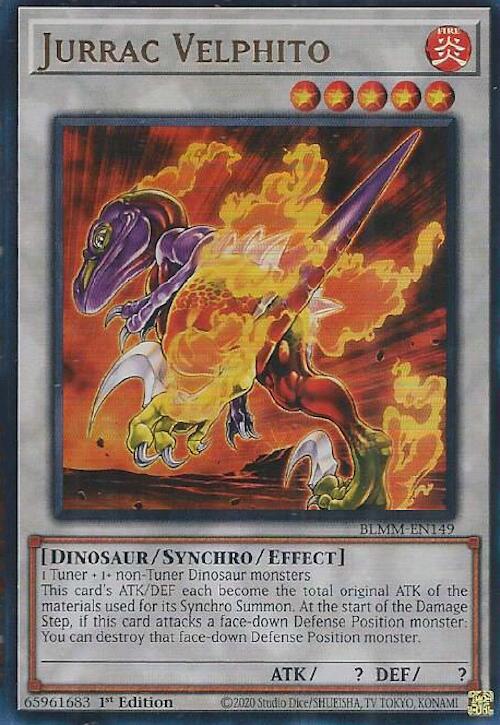 Jurrac Velphito [BLMM-EN149] Ultra Rare | Shuffle n Cut Hobbies & Games
