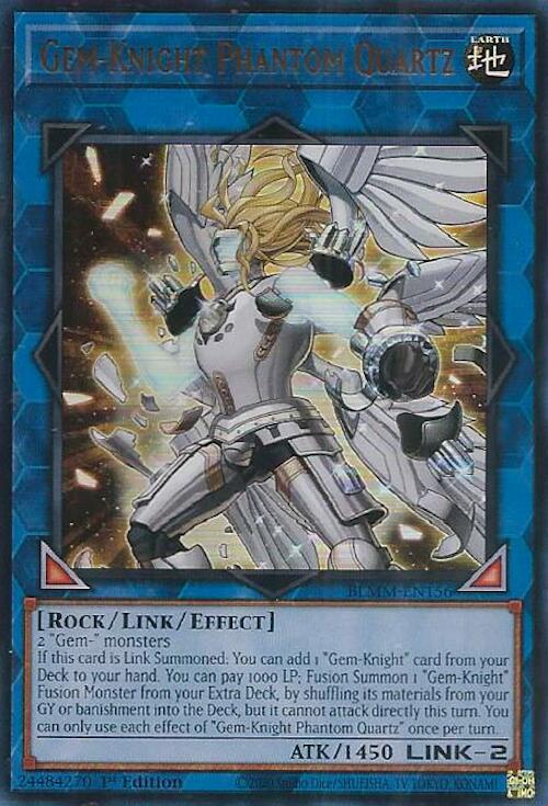 Gem-Knight Phantom Quartz [BLMM-EN156] Ultra Rare | Shuffle n Cut Hobbies & Games