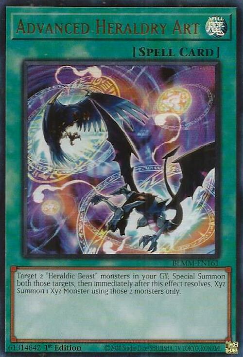 Advanced Heraldry Art [BLMM-EN161] Ultra Rare | Shuffle n Cut Hobbies & Games