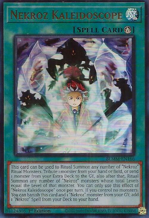 Nekroz Kaleidoscope [BLMM-EN166] Ultra Rare | Shuffle n Cut Hobbies & Games