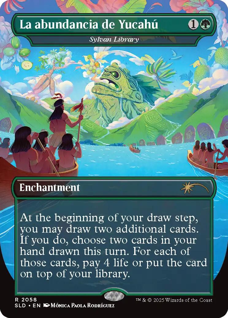 La abundancia de Yucahu - Sylvan Library [Secret Lair Drop Series] | Shuffle n Cut Hobbies & Games