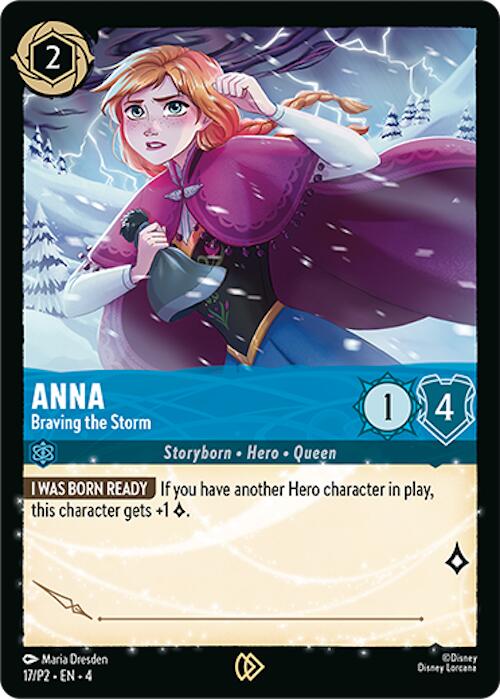Anna - Braving the Storm (17/P2) [Promo Cards] | Shuffle n Cut Hobbies & Games