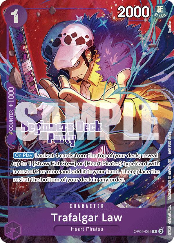 Trafalgar Law (ST-23 - ST-28 Beginners Deck Party) [Winner] [One Piece Promotion Cards] | Shuffle n Cut Hobbies & Games