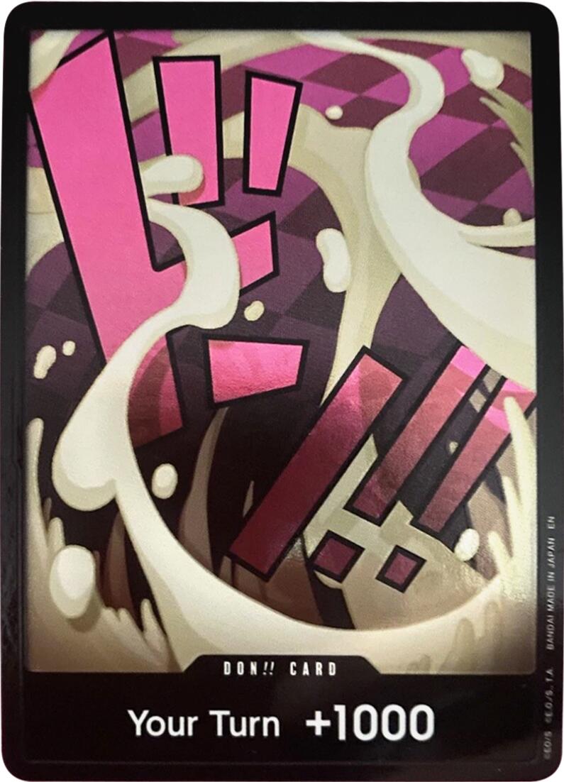 DON!! Card (Katakuri) (Double Pack Set Vol. 7) [A Fist of Divine Speed] | Shuffle n Cut Hobbies & Games