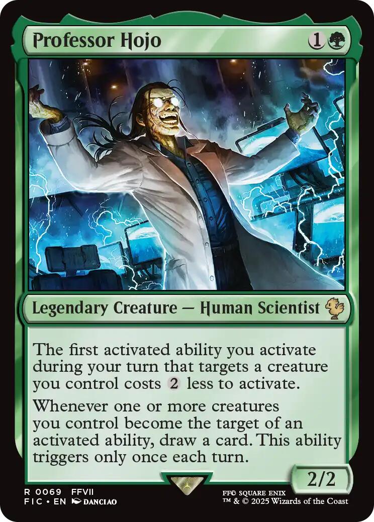 Professor Hojo (Surge Foil) [FINAL FANTASY Commander] | Shuffle n Cut Hobbies & Games