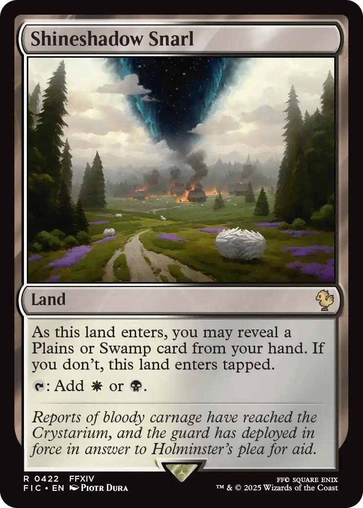 Shineshadow Snarl (Surge Foil) [FINAL FANTASY Commander] | Shuffle n Cut Hobbies & Games