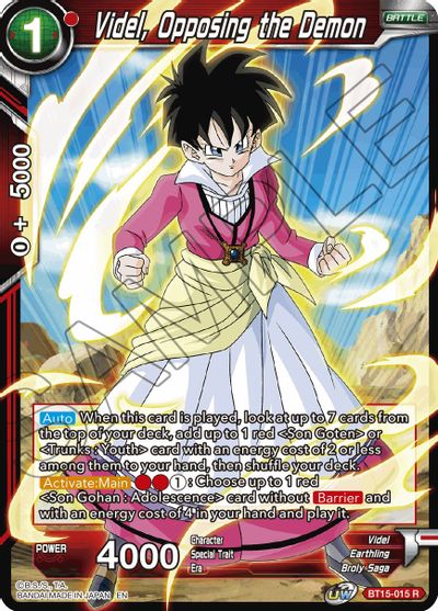 Videl, Opposing the Demon (BT15-015) [Saiyan Showdown] | Shuffle n Cut Hobbies & Games