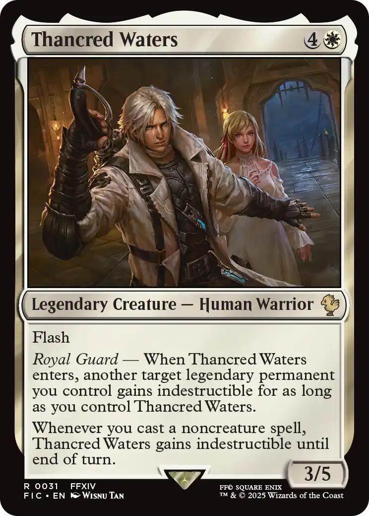 Thancred Waters (Surge Foil) [FINAL FANTASY Commander] | Shuffle n Cut Hobbies & Games