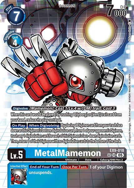 MetalMamemon [EX9-018] (SP) [Versus Monsters] | Shuffle n Cut Hobbies & Games