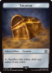 Clue // Treasure Double-Sided Token [FINAL FANTASY Commander Tokens] | Shuffle n Cut Hobbies & Games