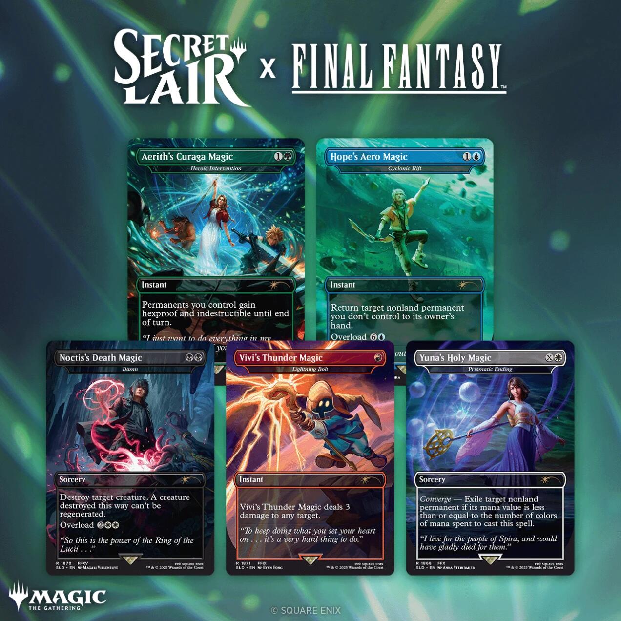 Secret Lair x FINAL FANTASY (Grimoire) | Shuffle n Cut Hobbies & Games