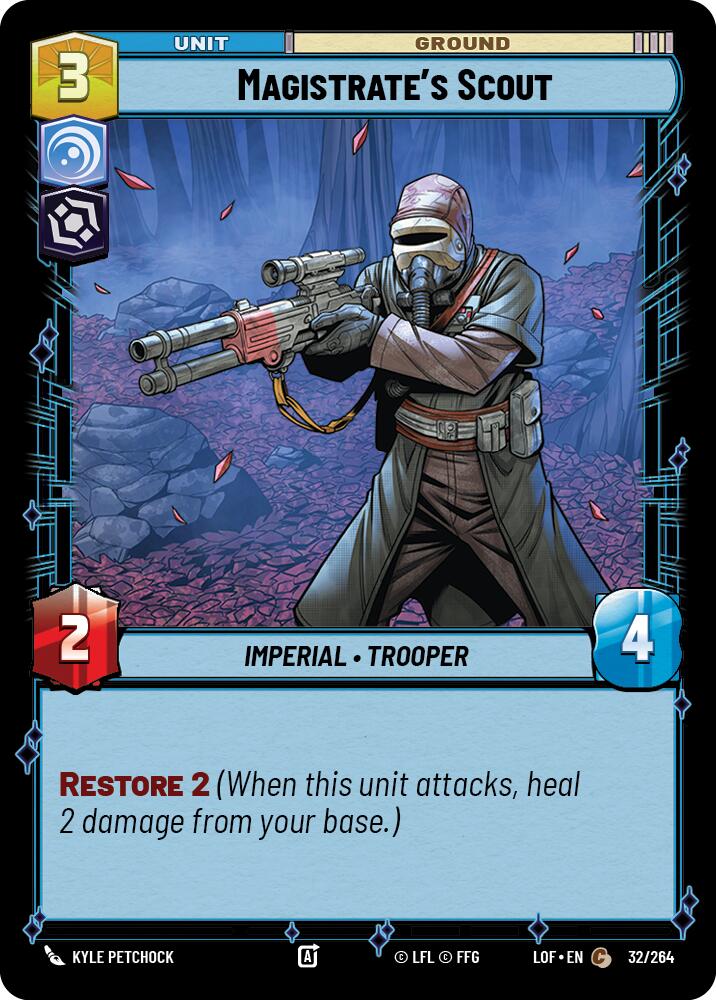 Magistrate's Scout (32/264) (32/264) [Legends of the Force] | Shuffle n Cut Hobbies & Games