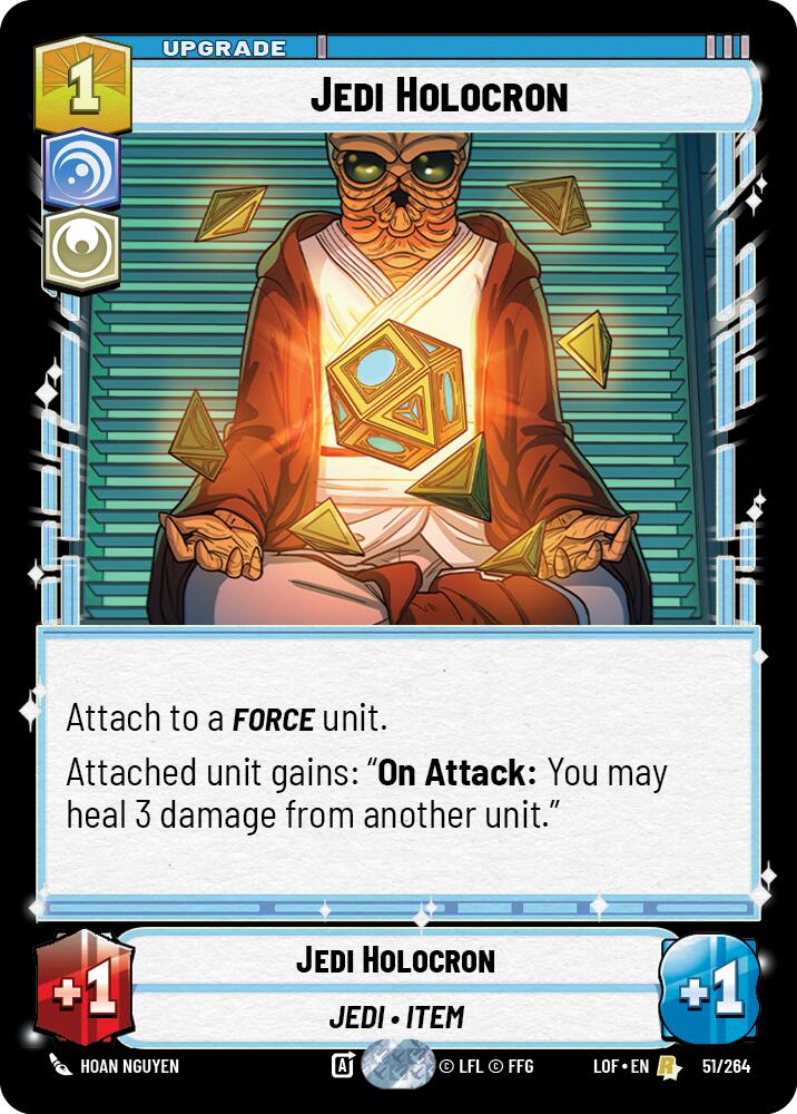 Jedi Holocron (51/264) (51/264) [Legends of the Force] | Shuffle n Cut Hobbies & Games