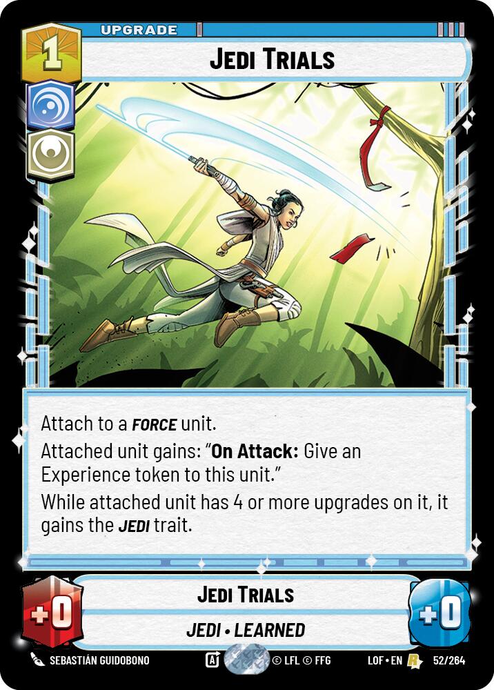 Jedi Trials (52/264) (52/264) [Legends of the Force] | Shuffle n Cut Hobbies & Games
