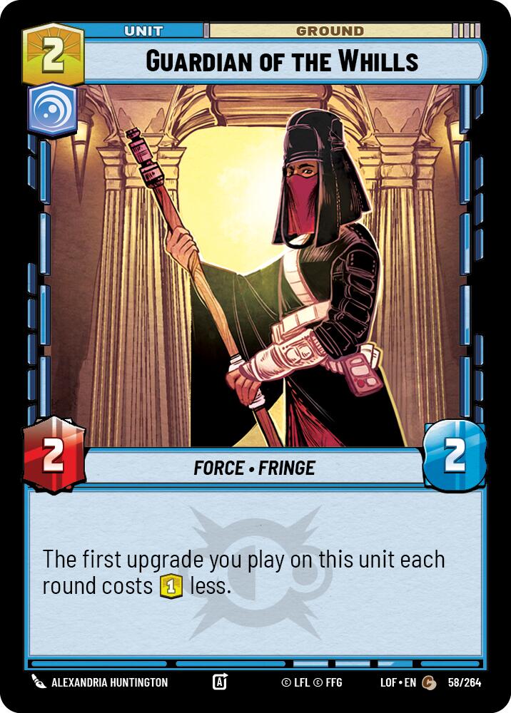 Guardian of the Whills (58/264) (58/264) [Legends of the Force] | Shuffle n Cut Hobbies & Games