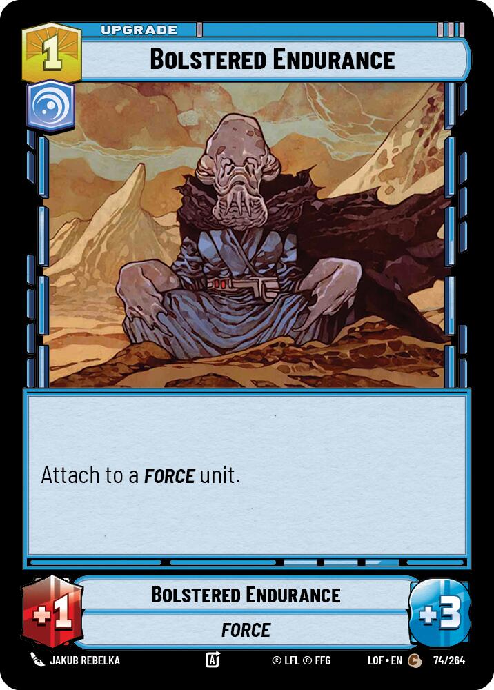 Bolstered Endurance (74/264) (74/264) [Legends of the Force] | Shuffle n Cut Hobbies & Games
