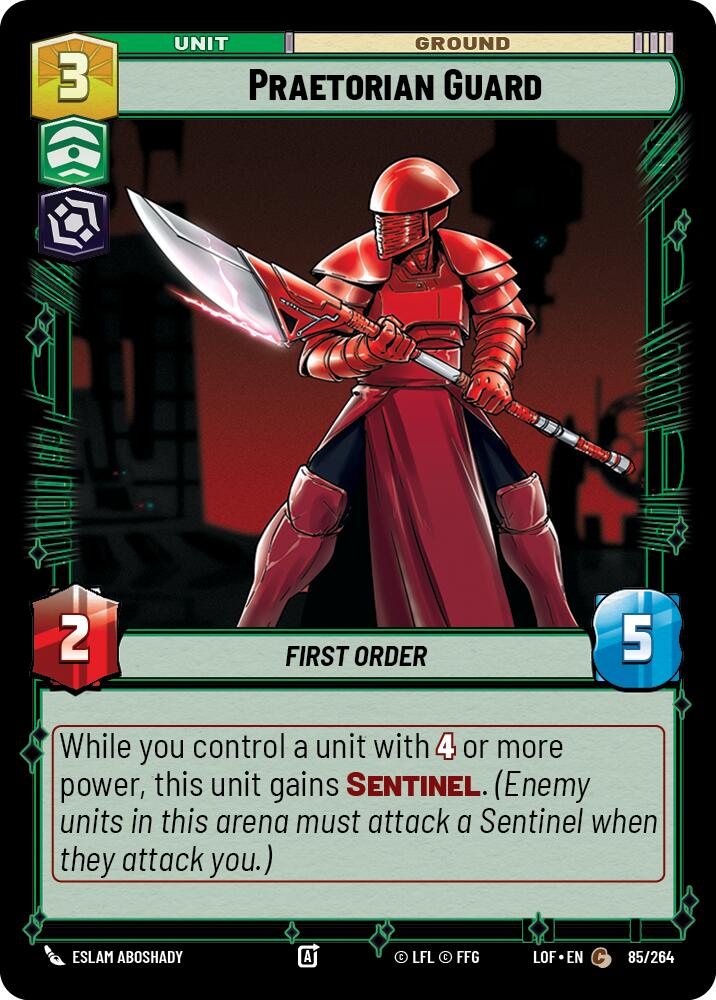 Praetorian Guard (85/264) (85/264) [Legends of the Force] | Shuffle n Cut Hobbies & Games