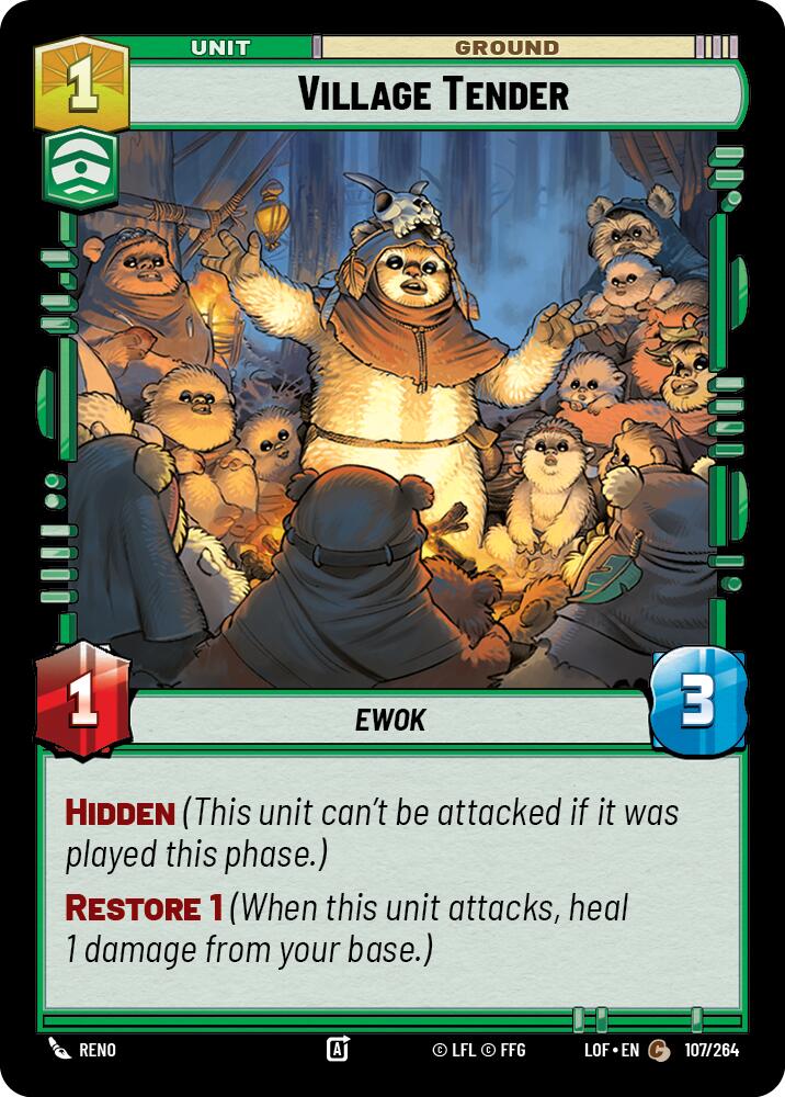 Village Tender (107/264) (107/264) [Legends of the Force] | Shuffle n Cut Hobbies & Games