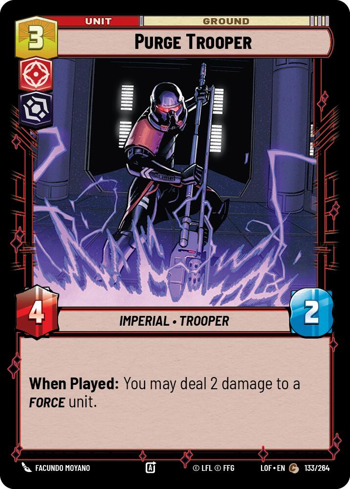 Purge Trooper (133/264) (133/264) [Legends of the Force] | Shuffle n Cut Hobbies & Games