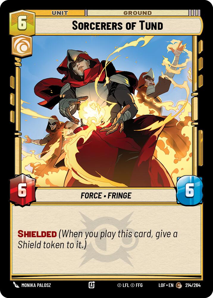 Sorcerers of Tund (214/264) (214/264) [Legends of the Force] | Shuffle n Cut Hobbies & Games