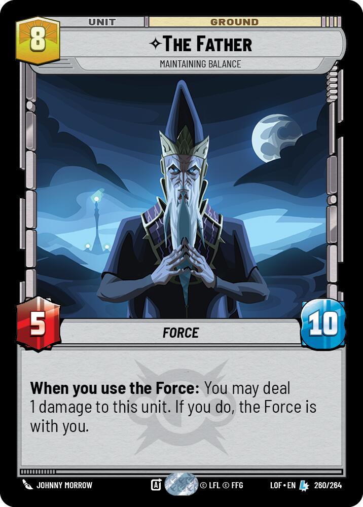 The Father - Maintaining Balance (260/264) (260/264) [Legends of the Force] | Shuffle n Cut Hobbies & Games