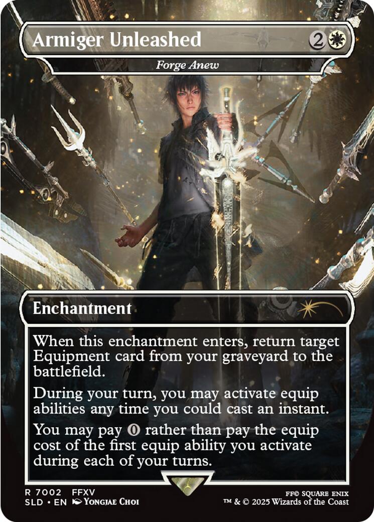 Armiger Unleashed - Forge Anew [Secret Lair Drop Series] | Shuffle n Cut Hobbies & Games