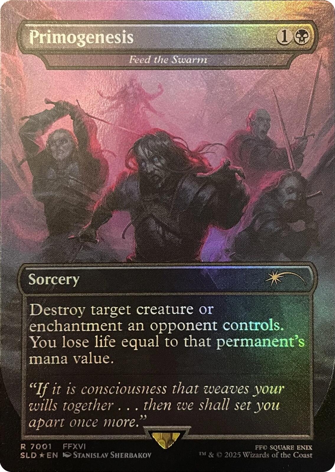 Primogenesis - Feed the Swarm (Rainbow Foil) [Secret Lair Drop Series] | Shuffle n Cut Hobbies & Games