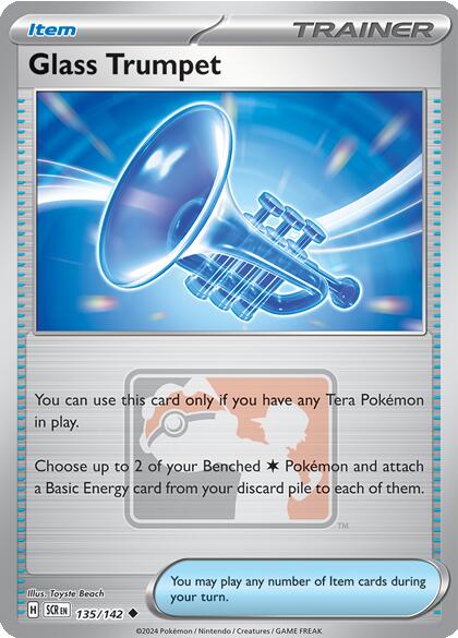 Glass Trumpet (135/142) [League & Championship Cards] | Shuffle n Cut Hobbies & Games