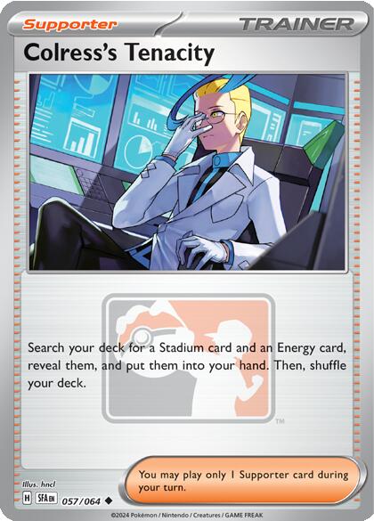 Colress's Tenacity (057/064) [League & Championship Cards] | Shuffle n Cut Hobbies & Games