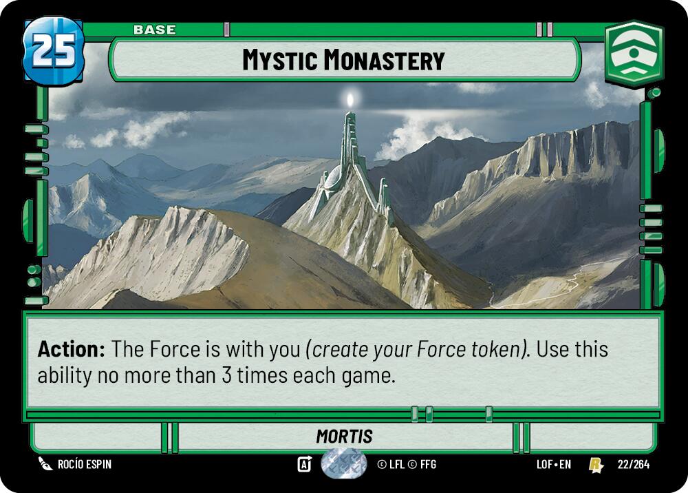Mystic Monastery (022/264) (022/264) [Legends of the Force] | Shuffle n Cut Hobbies & Games