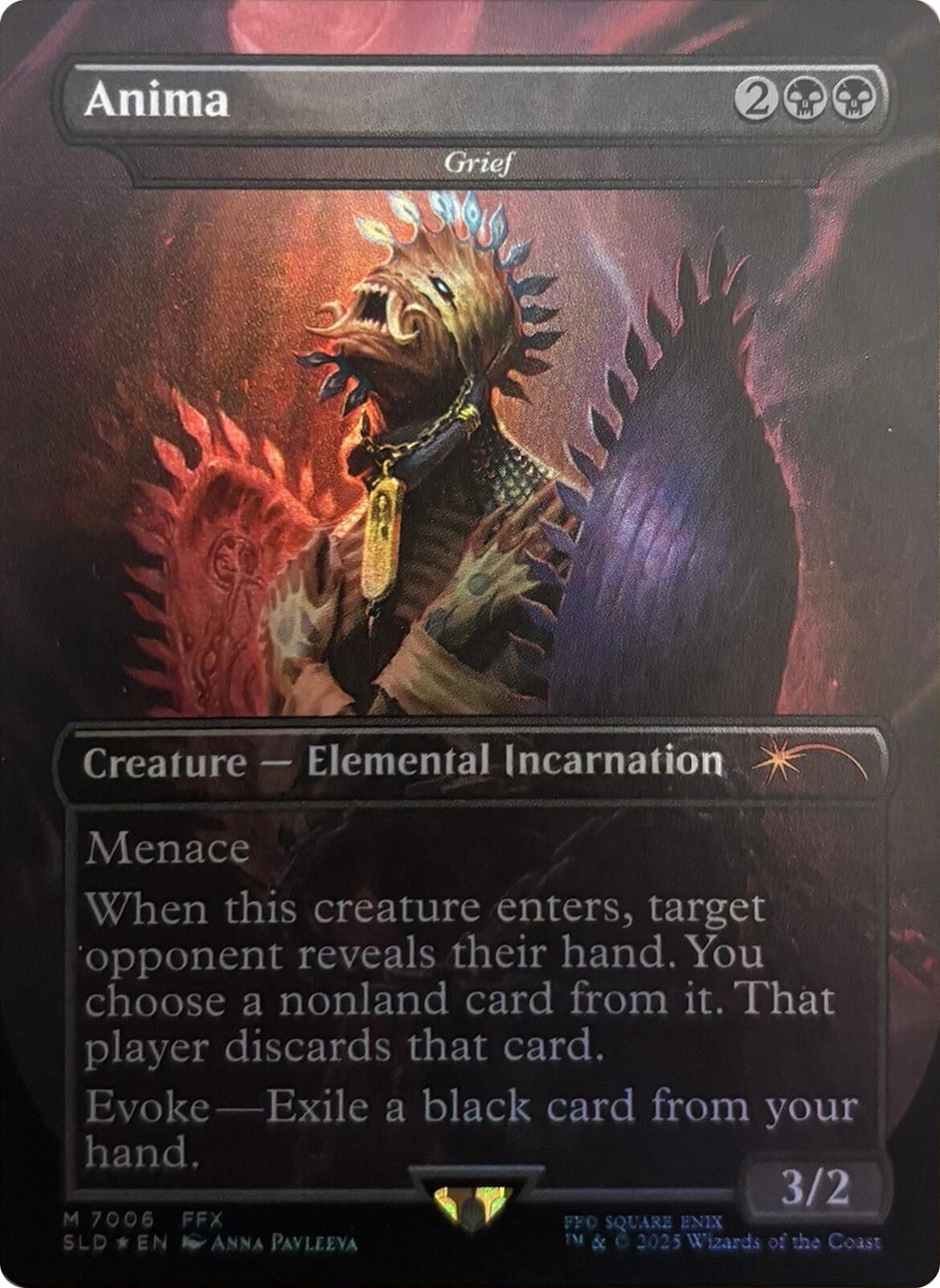 Anima - Grief (Rainbow Foil) [Secret Lair Drop Series] | Shuffle n Cut Hobbies & Games