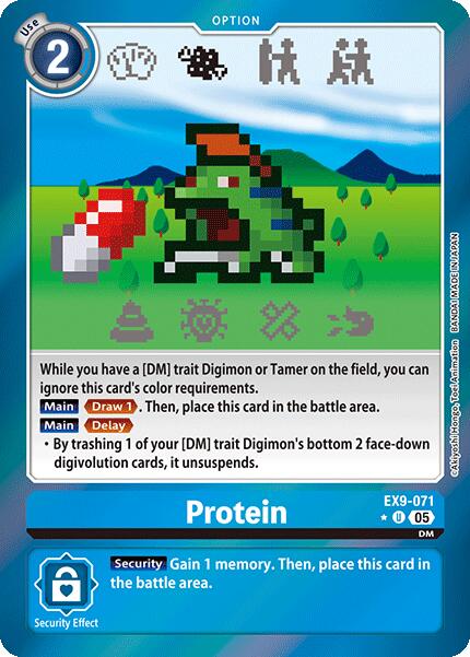 Protein [EX9-071] (Limited Foil) [Versus Monsters] | Shuffle n Cut Hobbies & Games