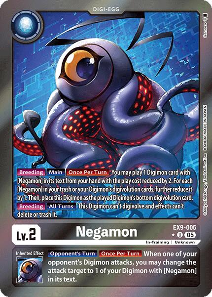 Negamon [EX9-005] (Limited Foil) [Versus Monsters] | Shuffle n Cut Hobbies & Games
