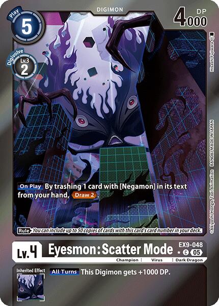 Eyesmon: Scatter Mode [EX9-048] (Limited Foil) [Versus Monsters] | Shuffle n Cut Hobbies & Games