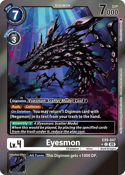Eyesmon [EX9-047] (Limited Foil) [Versus Monsters] | Shuffle n Cut Hobbies & Games