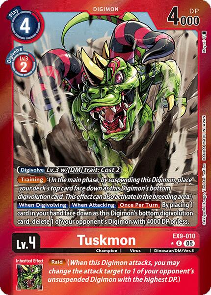 Tuskmon [EX9-010] (Limited Foil) [Versus Monsters] | Shuffle n Cut Hobbies & Games