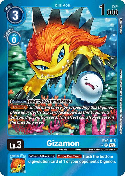 Gizamon [EX9-015] (Limited Foil) [Versus Monsters] | Shuffle n Cut Hobbies & Games