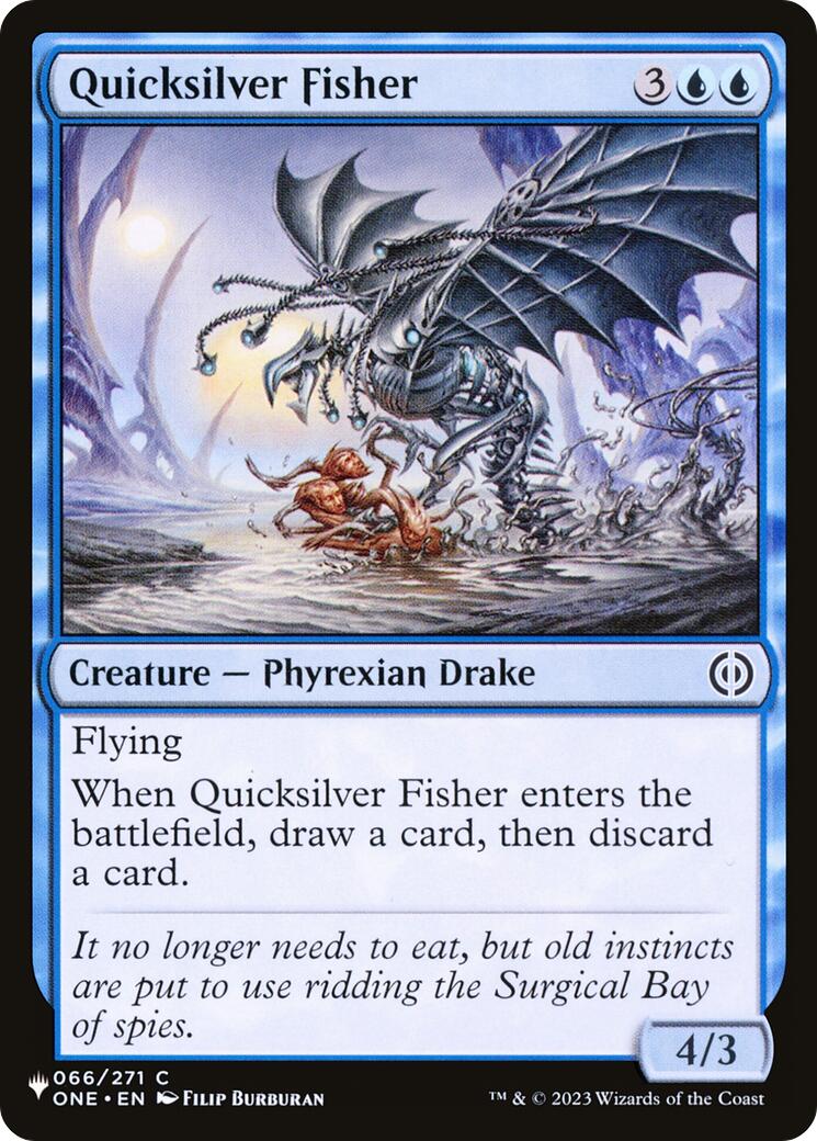 Quicksilver Fisher [The List] | Shuffle n Cut Hobbies & Games