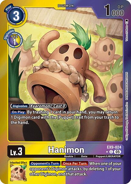Hanimon [EX9-024] (Limited Foil) [Versus Monsters] | Shuffle n Cut Hobbies & Games