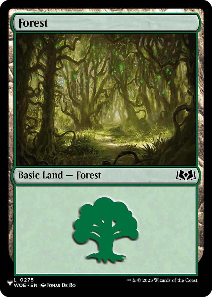 Forest (0275) (WOE) [The List] | Shuffle n Cut Hobbies & Games