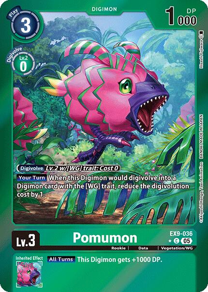 Pomumon [EX9-036] (Limited Foil) [Versus Monsters] | Shuffle n Cut Hobbies & Games