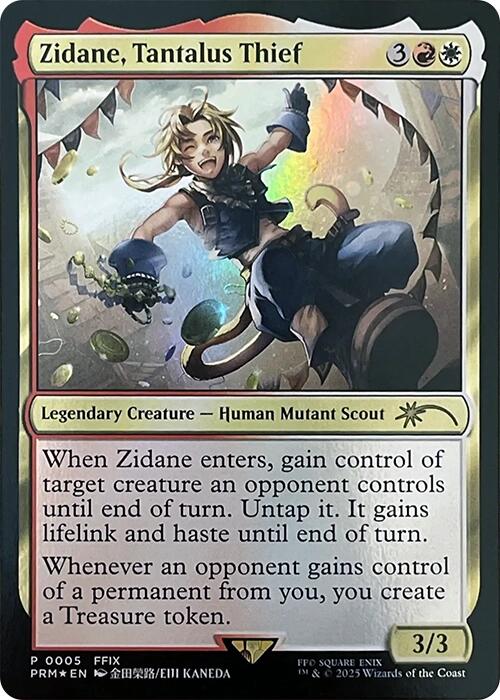 Zidane, Tantalus Thief [Wizards Play Network 2025]