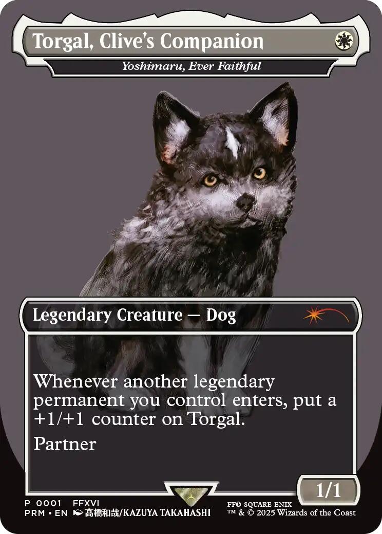 Torgal, Clive's Companion - Yoshimaru, Ever Faithful (MagicCon: Las Vegas 2025) [MagicFest 2025] | Shuffle n Cut Hobbies & Games