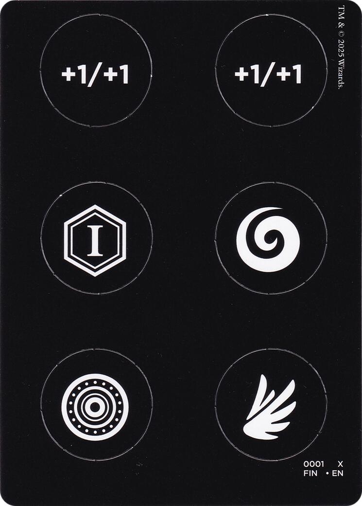 Punch Card Token (0001 // 0002) [FINAL FANTASY Tokens] | Shuffle n Cut Hobbies & Games