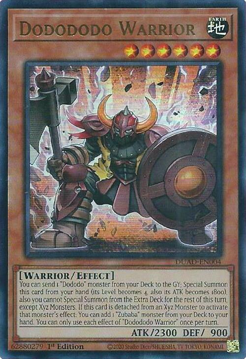 Dodododo Warrior [DUAD-EN004] Ultra Rare | Shuffle n Cut Hobbies & Games