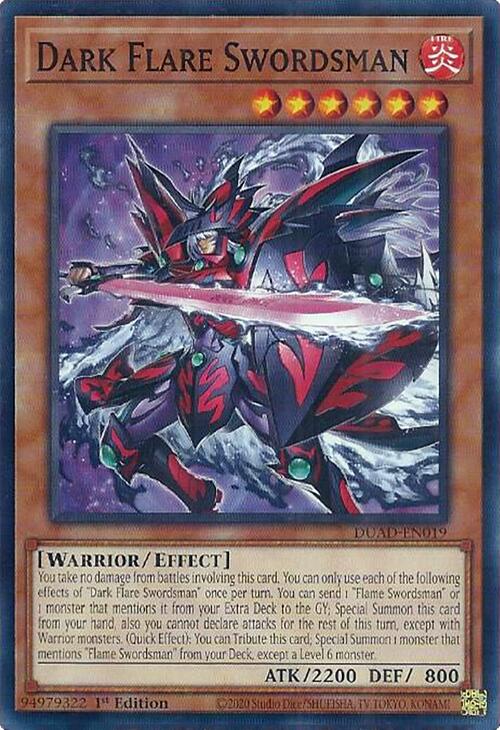 Dark Flare Swordsman [DUAD-EN019] Common | Shuffle n Cut Hobbies & Games