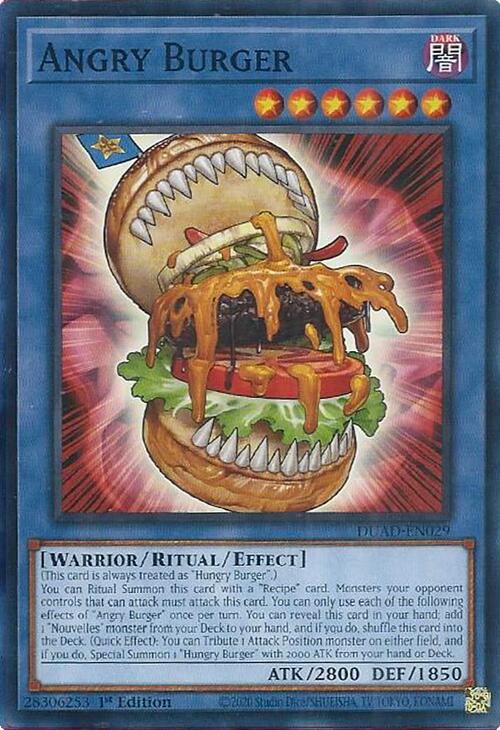 Angry Burger [DUAD-EN029] Common | Shuffle n Cut Hobbies & Games