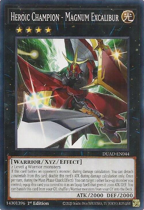Heroic Champion - Magnum Excalibur [DUAD-EN044] Common | Shuffle n Cut Hobbies & Games