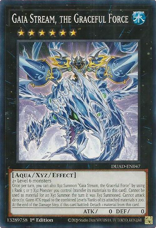 Gaia Stream, the Graceful Force [DUAD-EN047] Common | Shuffle n Cut Hobbies & Games