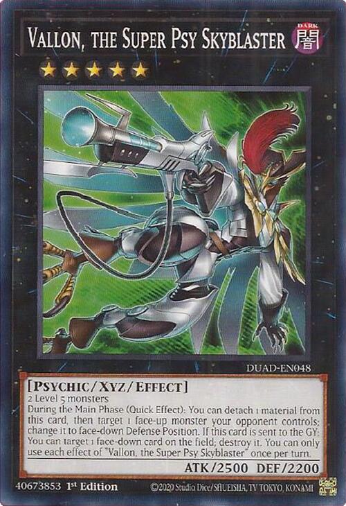 Vallon, the Super Psy Skyblaster [DUAD-EN048] Common | Shuffle n Cut Hobbies & Games